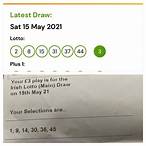 irish lottery main 6 number draw